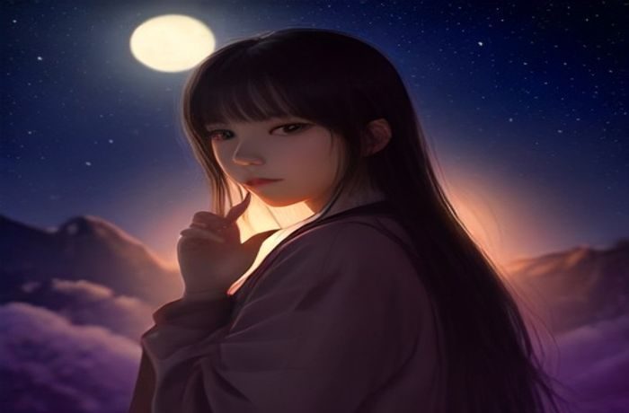夜色书房中读者手持平板阅读小说的场景，蓝色屏幕光映照面部，专注沉浸的氛围